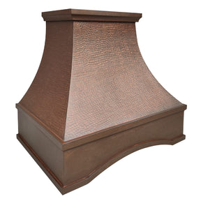 Fobest Vintage Copper Range Hood with Bottom Arched Design FCP-234