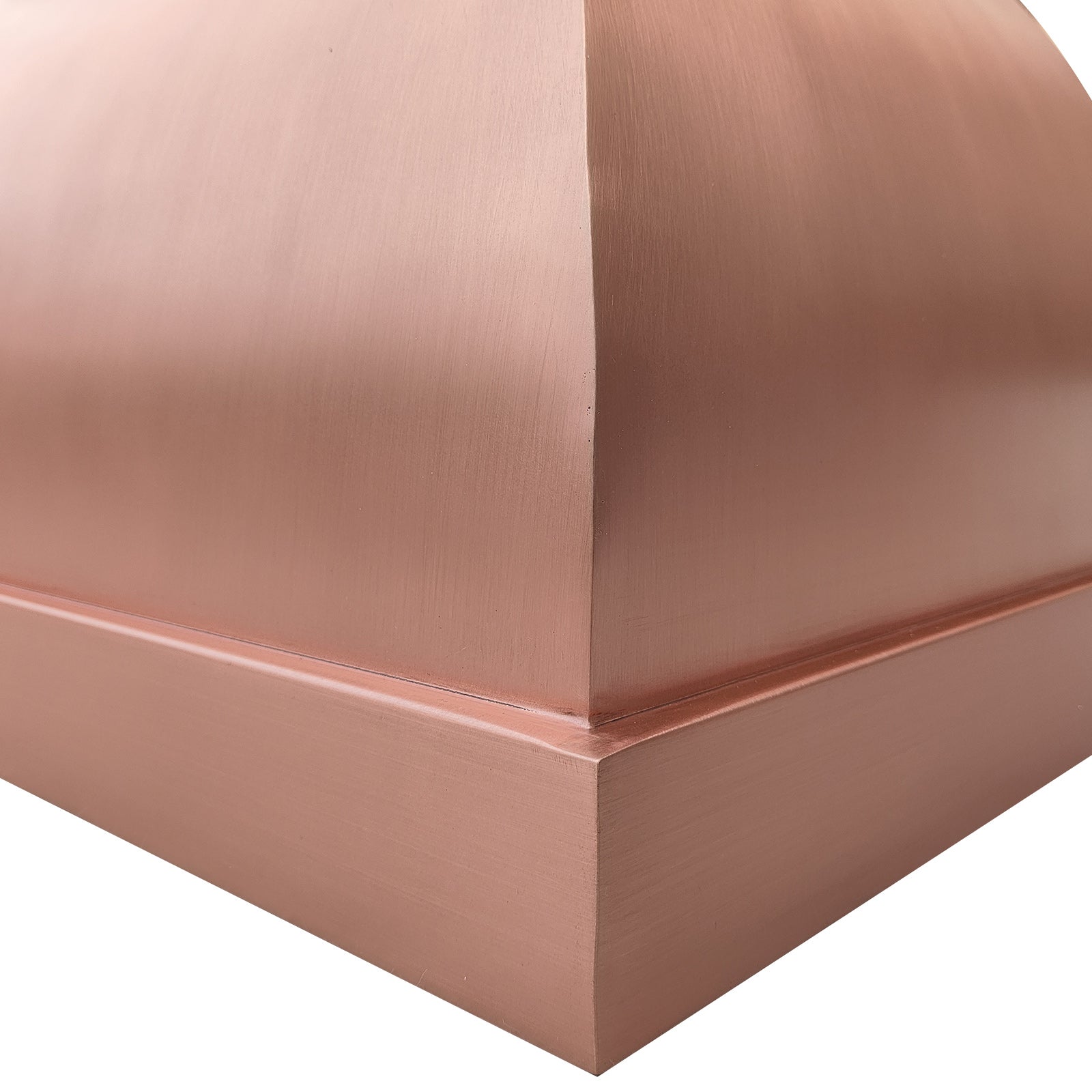 Fobest Custom Copper Range Hood with Natural Copper Finish FCP-203