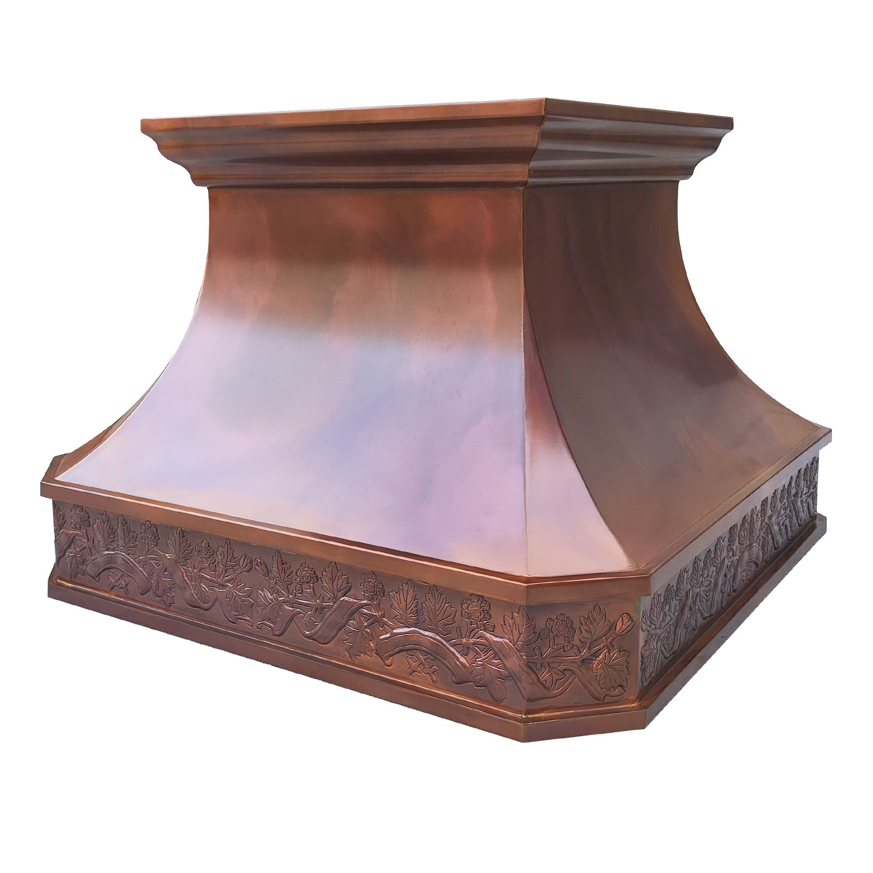 Fobest Copper Range Hood with Fire Copper Finish FCP-195