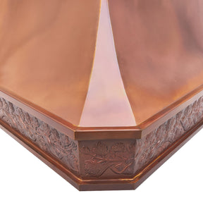 Fobest Copper Range Hood with Fire Copper Finish FCP-195