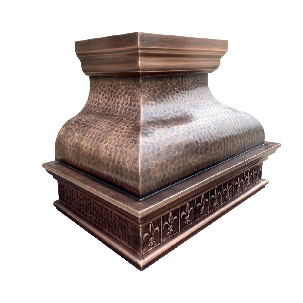 Fobest Instock Copper Range Hood FCP-45 ( 33"W x 25 1/2"D x 21"H ) - Fobest Appliance