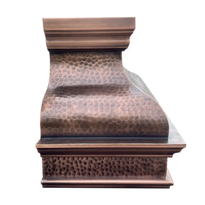 Fobest Instock Copper Range Hood FCP-45 ( 33"W x 25 1/2"D x 21"H ) - Fobest Appliance