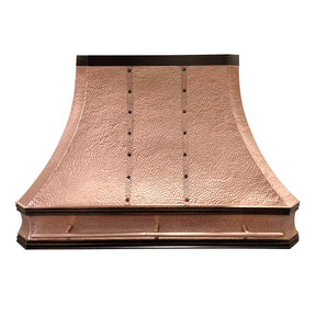 Fobest Copper Range Hood with Beehive Hammered Texture FCP-229