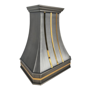 Fobest Stainless Steel Range Hood with Brass Straps FSS-240