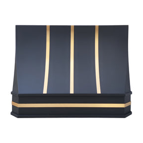 Fobest Custom Kitchen Hood with Brass Trims FSS-253