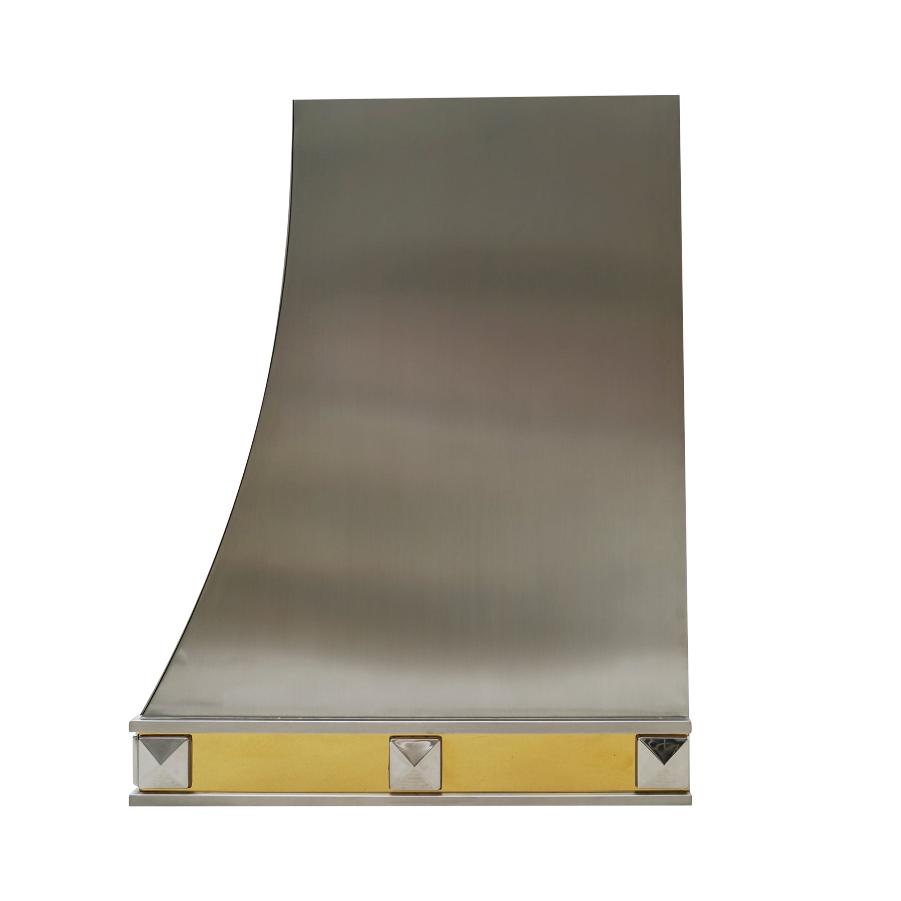 Fobest Curved Custom Metal Hood with Square Rivets FSS-231