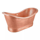 Fobest Handmade Double-Slipper Custom Antique Hammered Copper Bathtub FBT-4 - Fobest Appliance