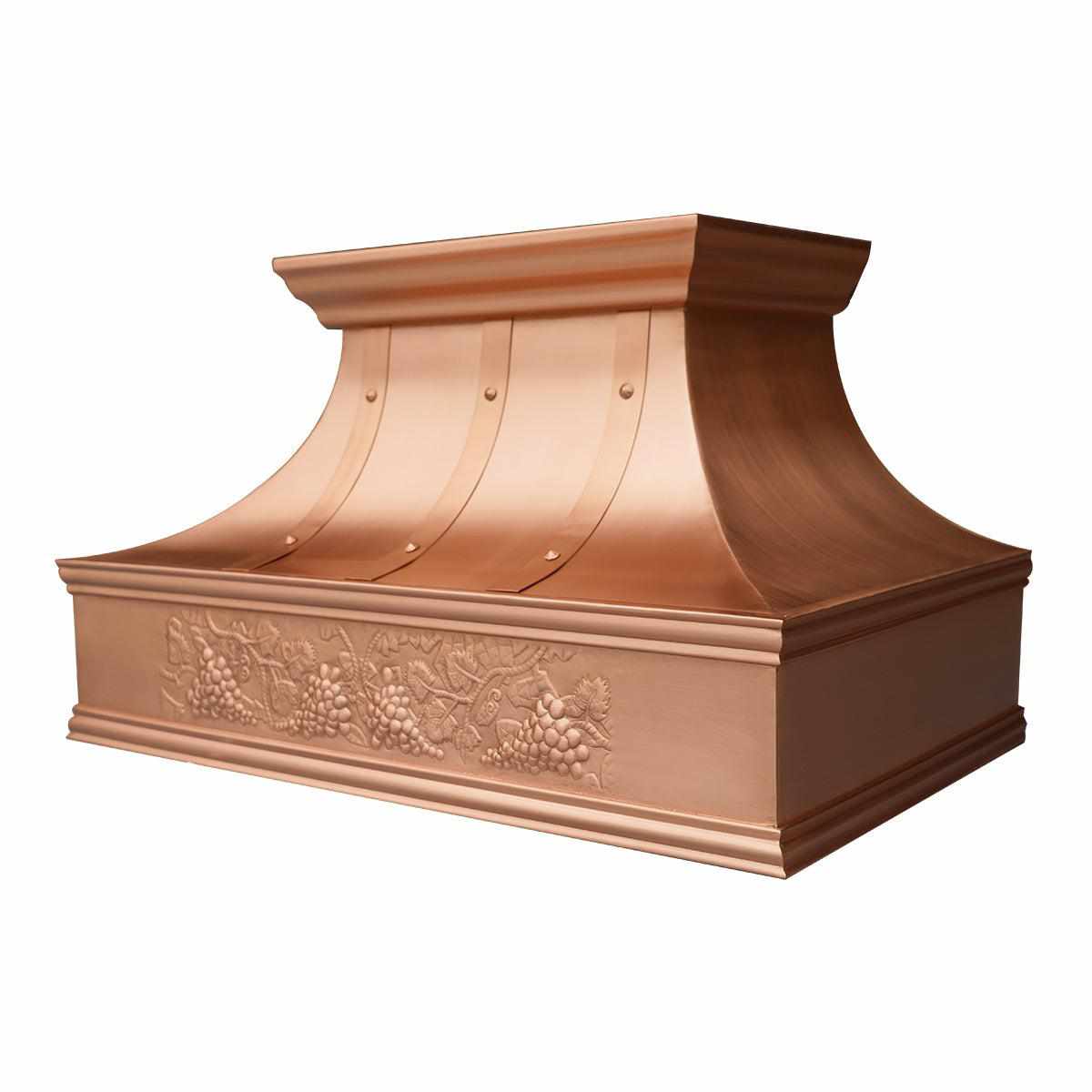 Fobest Handmade Custom Copper Range Hood FCP-125 - Fobest Appliance