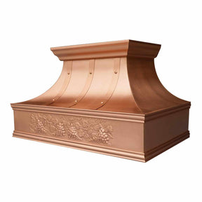 Fobest Handmade Custom Copper Range Hood FCP-125 - Fobest Appliance