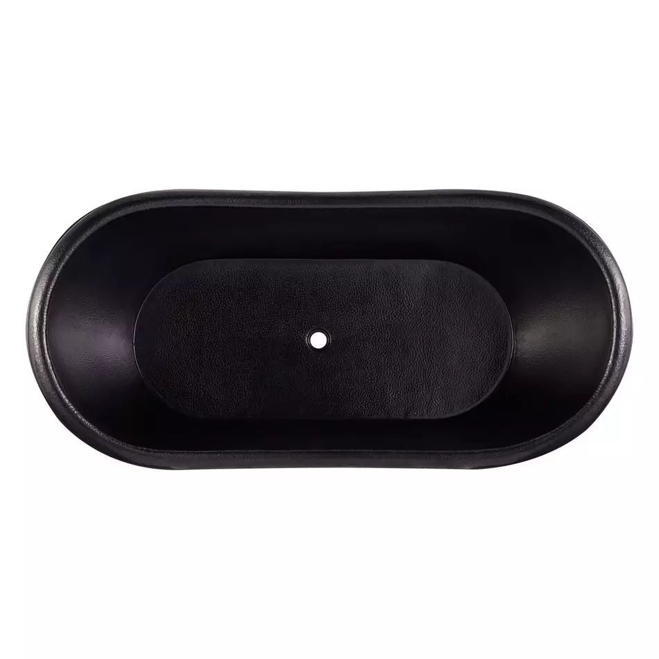 Fobest Handmade Double-Slipper Custom Oil Rubbed Bronze Copper Bathtub FBT-20 - Fobest Appliance