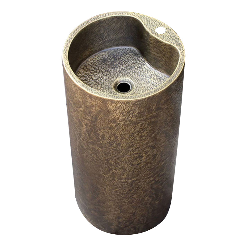 Fobest Handcrafted Brass Pedestal Sink FPS-02