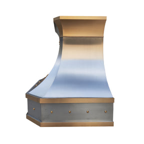 Fobest Stainless Steel Range Hood with Brass Crown FSS-295