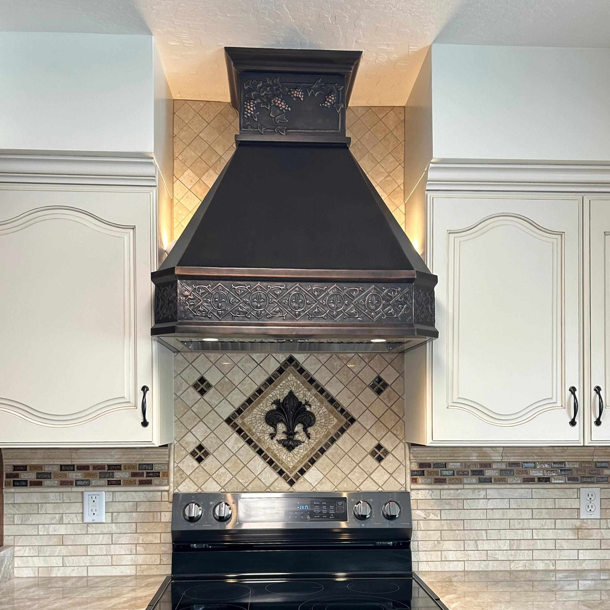 Fobest Copper Kitchen Hood with Vintage Design FCP-164