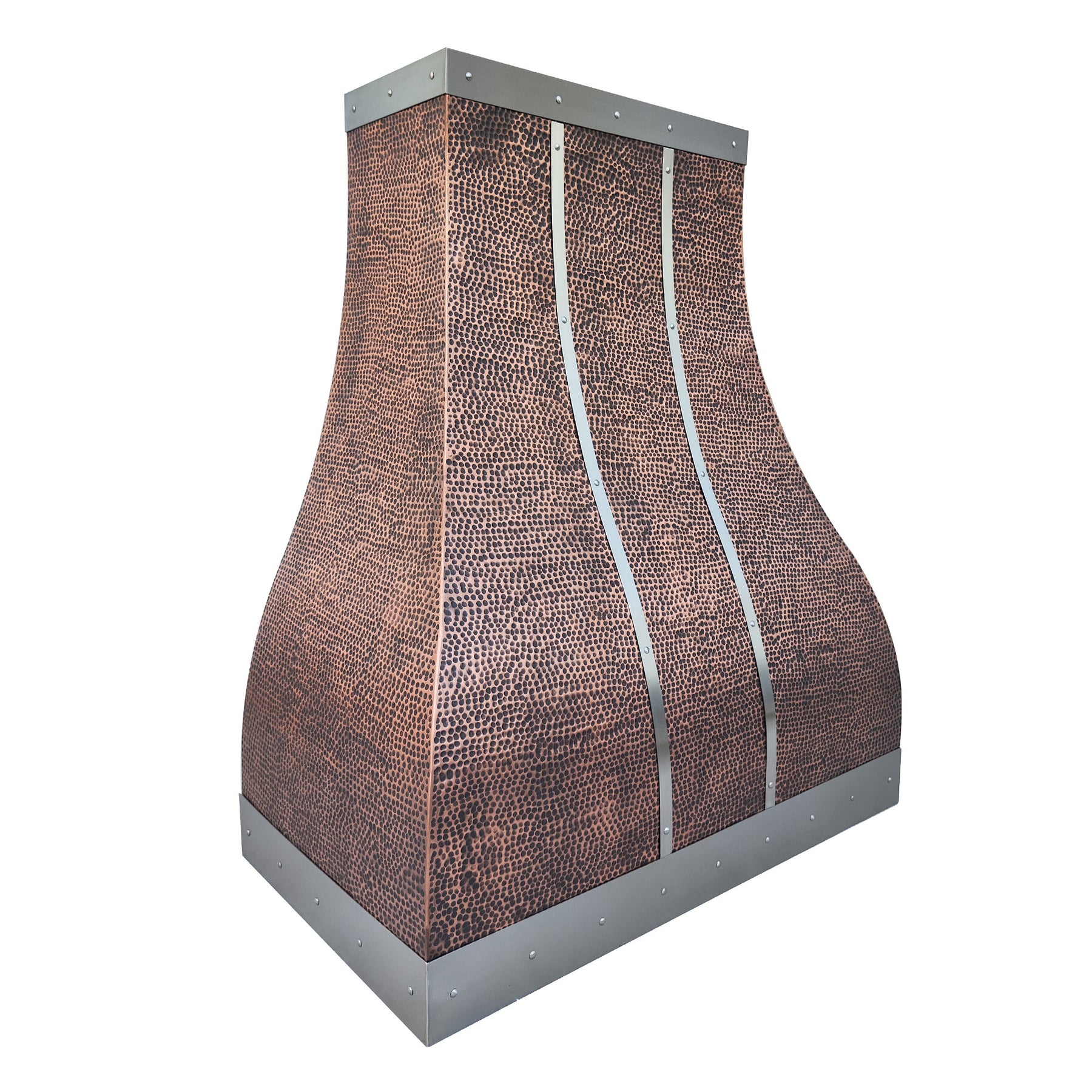 Fobest Copper Range Hood with Stainless Steel Accent FCP-170