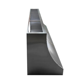 Fobest Instock Stainless Steel Range Hood FSS-130 (109"W x 30"H x 24"D)