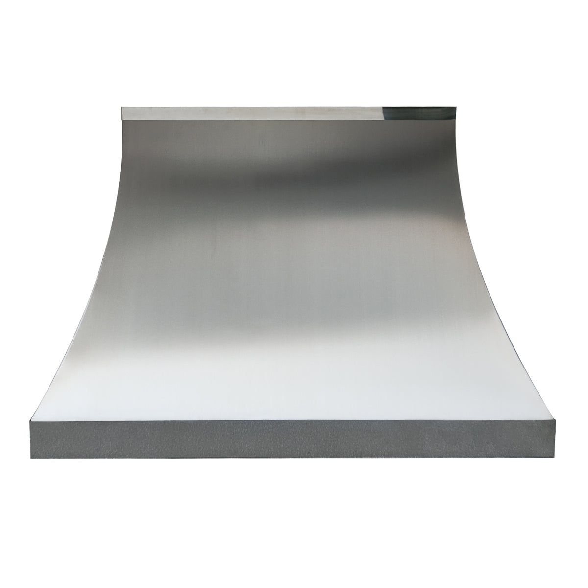 Fobest Stainless Steel Custom Hood with Top and Bottom Mirror Straps FSS-332