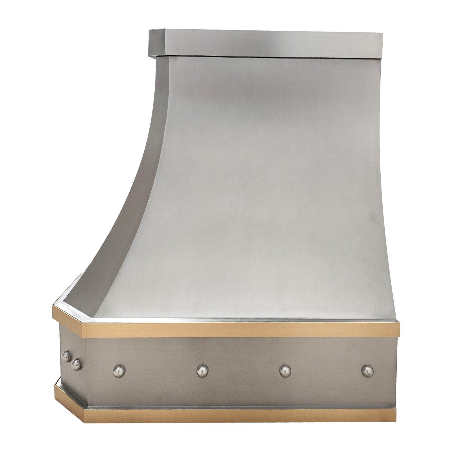 Fobest Custom Stainless Steel Kitchen Range Hood with Big Rivets FSS-198 - Fobest Appliance