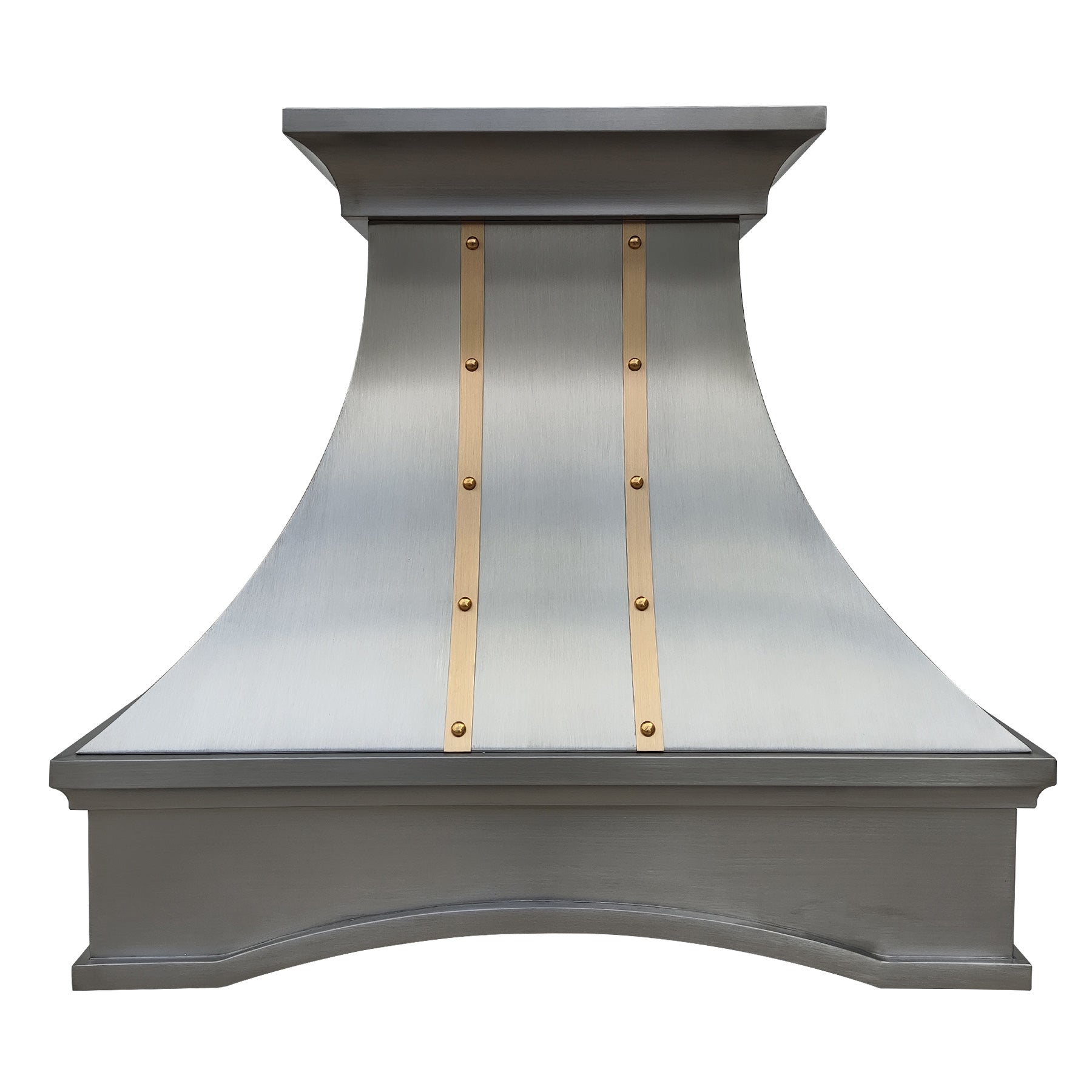 Fobest Stainless Steel Custom Kitchen Hood with Bottom Arched Design FSS-221