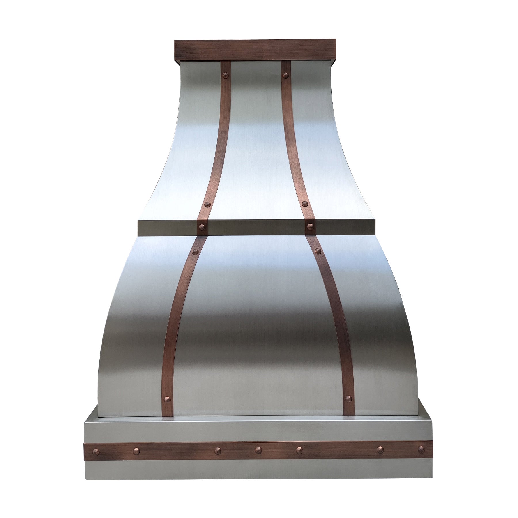 Fobest Stainless Steel Range Hood with Antique Straps FSS-292