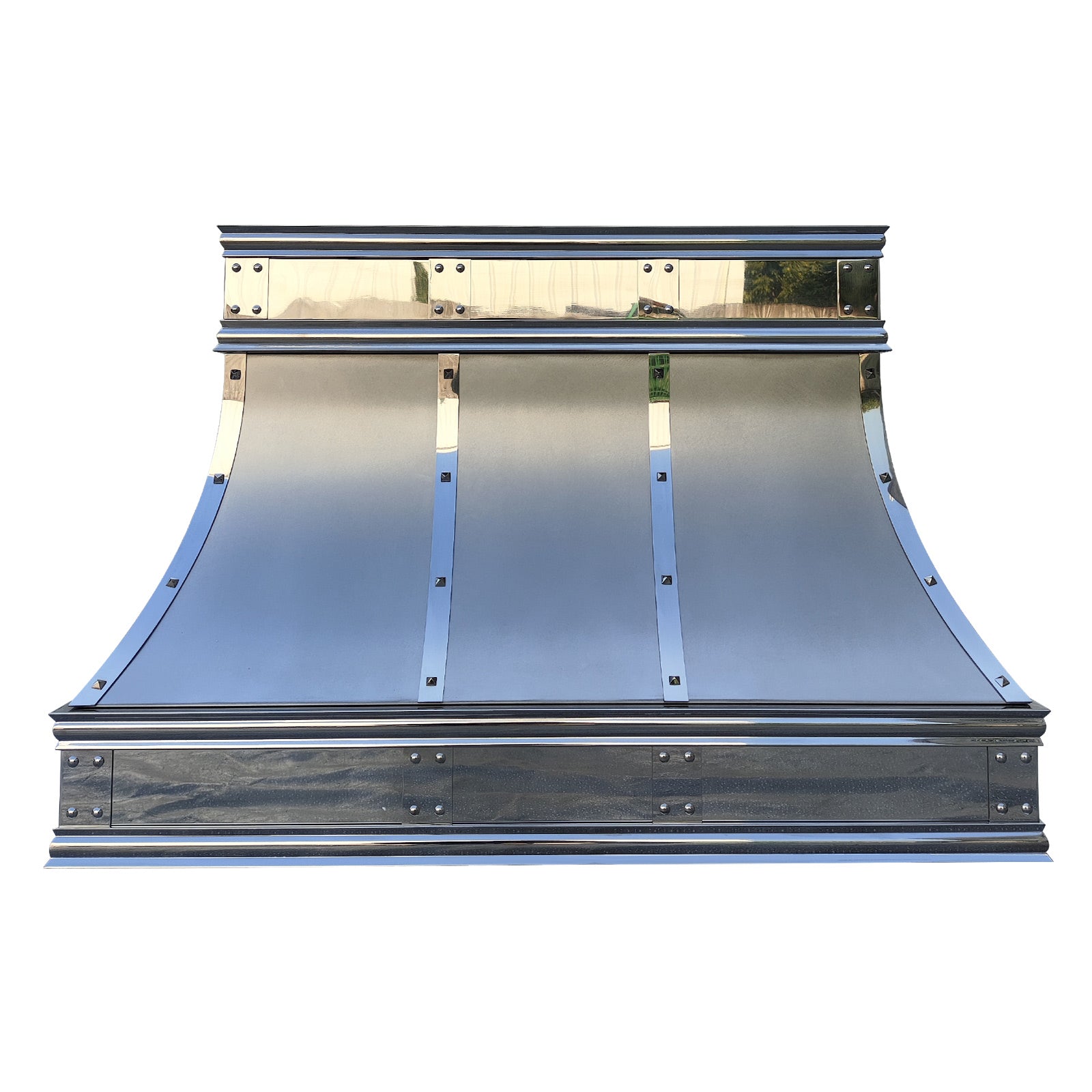 Fobest Custom Stainless Steel Hood with Mirror Trims FSS-331