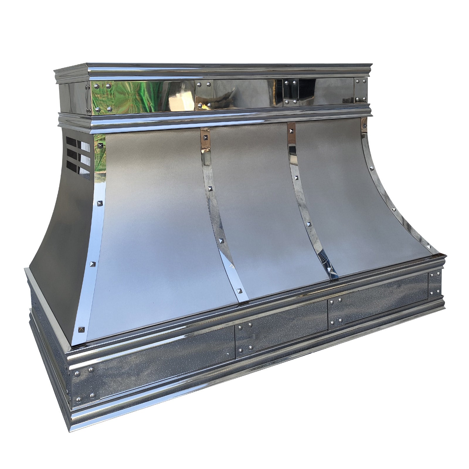 Fobest Custom Stainless Steel Hood with Mirror Trims FSS-331