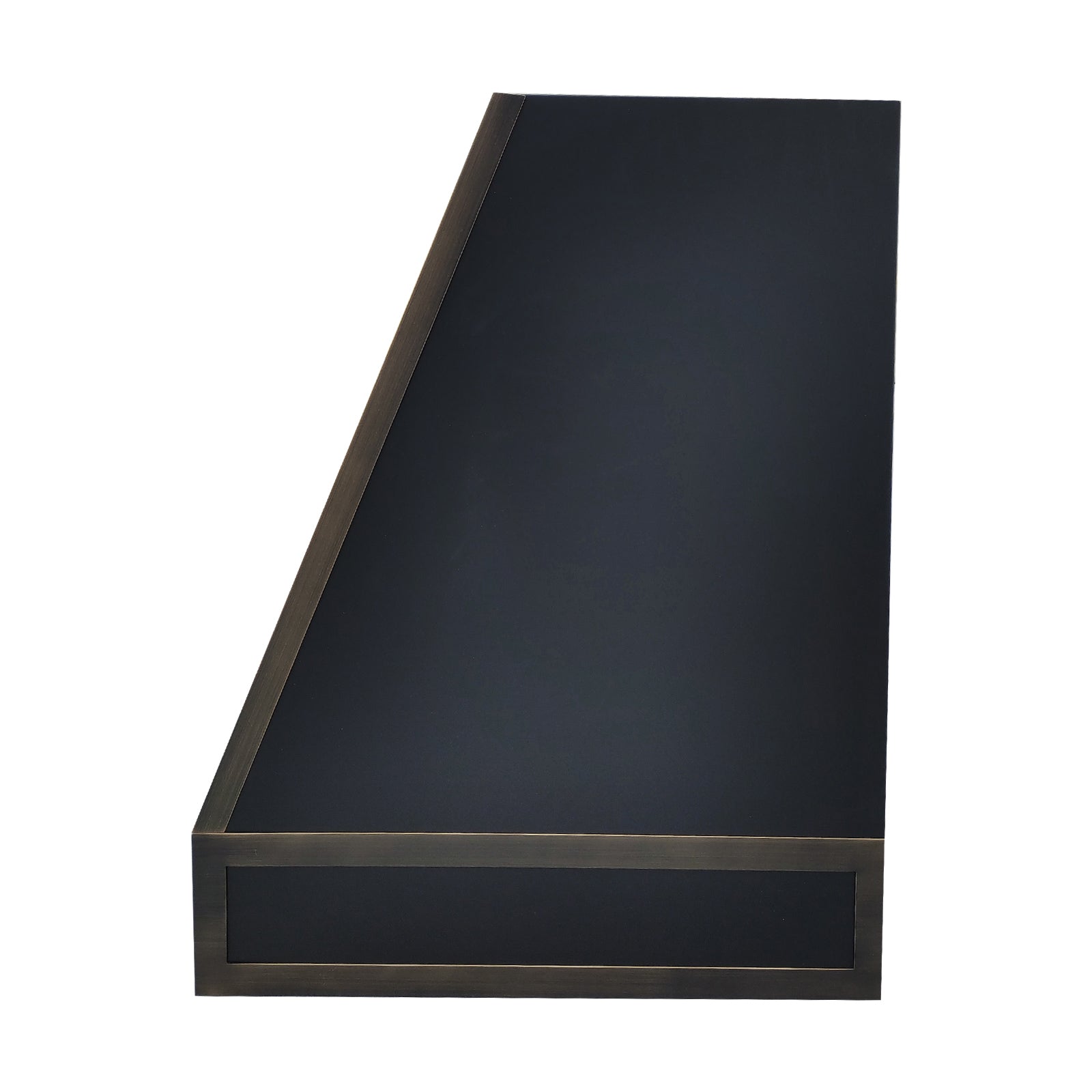 Fobest Stainless Steel Range Hood with Antique Brass Straps FSS-322