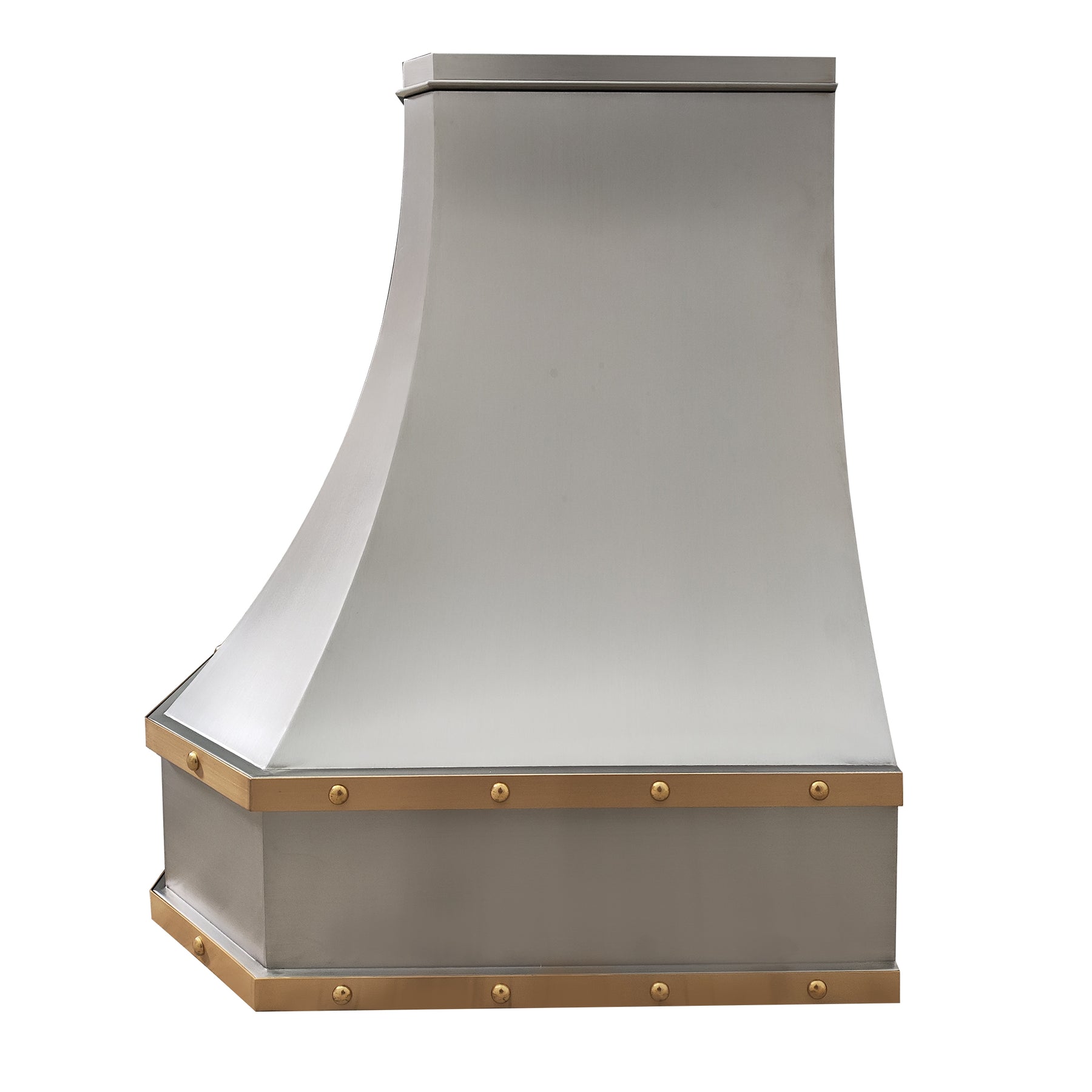 Fobest Industrial Style Stainless Steel Range Hood with Brass Trims FSS-208 - Fobest Appliance