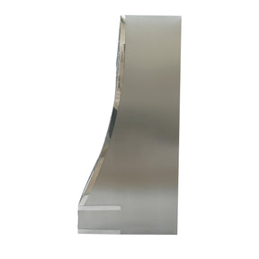 Fobest Custom Sloped Stainless Steel Range Hood with Mirror Straps FSS-174 - Fobest Appliance