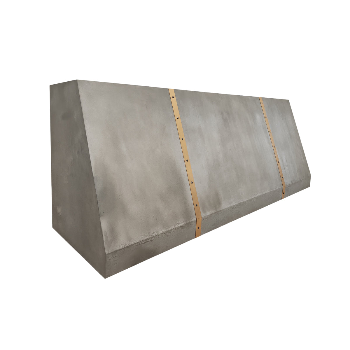 Fobest Zinc Range Hood with Brass Straps FSS-244