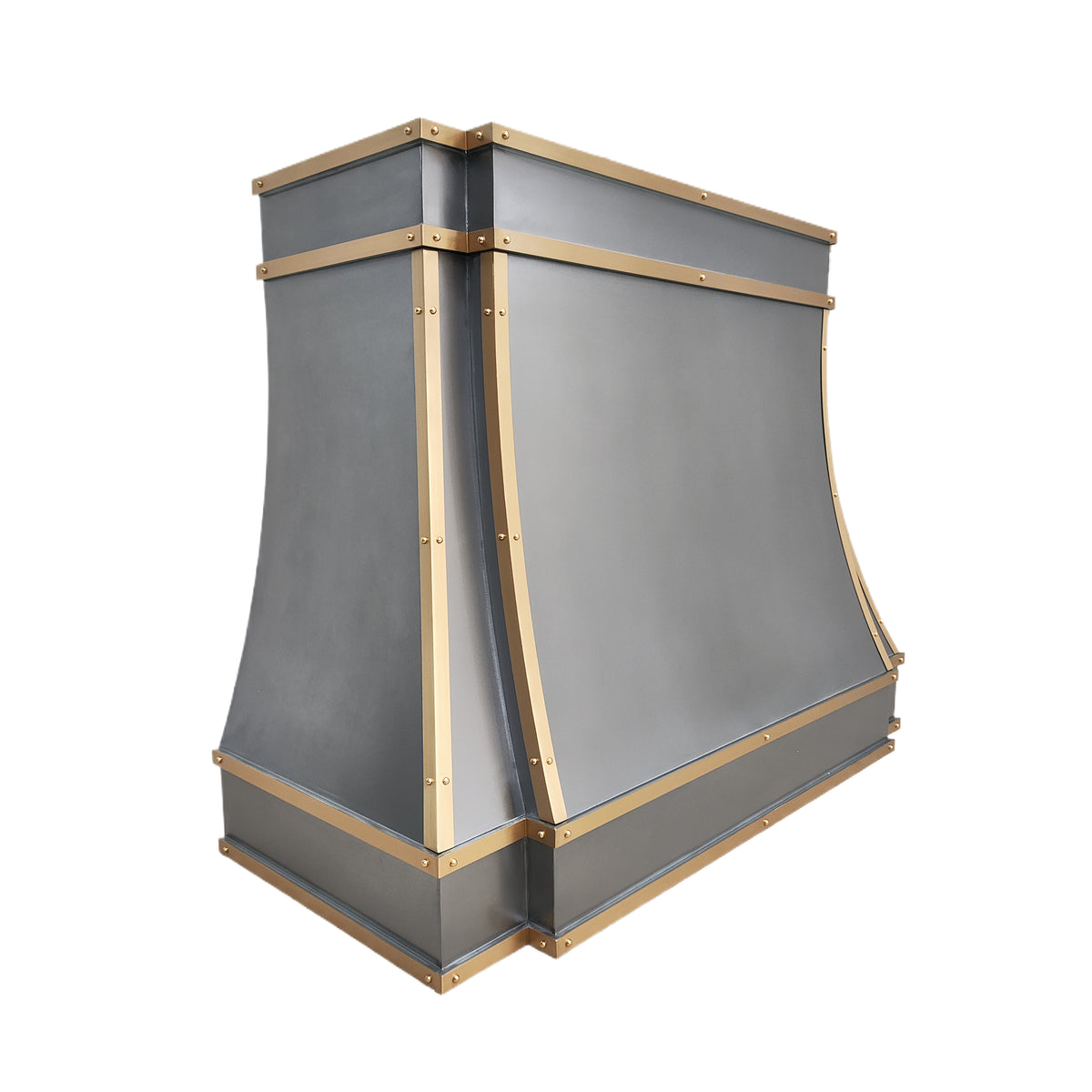 Fobest Zinc Range Hood with Brass Trims FSS-245