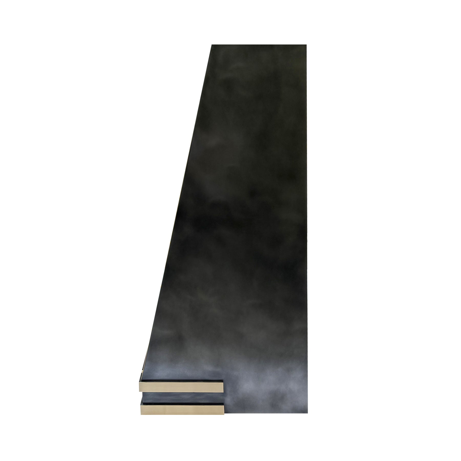 Fobest Custom Zinc Range Hood with Brass Straps FSS-248