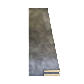 Fobest Custom Zinc Range Hood with Brass Straps FSS-248