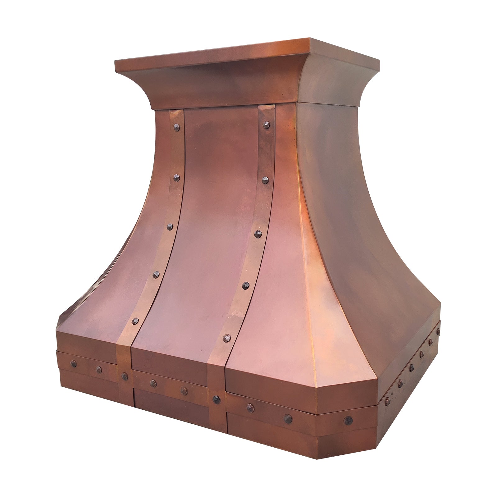 Fobest Fire Copper Range Hood with Straps FCP-227