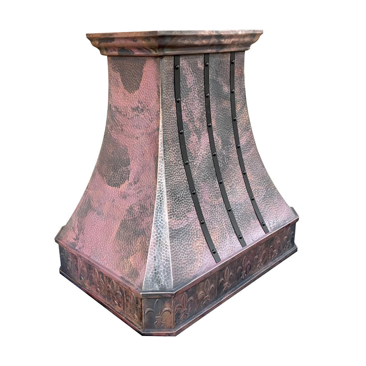 Fobest Instock Island Copper Range Hood FCP-69 (36"W x 27"D x 37"H), Four Colors to Choose - Fobest Appliance