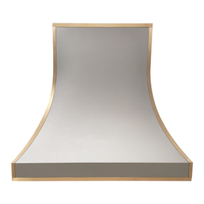 Fobest Stainless Steel Vent Hood with Brass Edge FSS-228