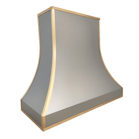 Fobest Stainless Steel Vent Hood with Brass Edge FSS-228