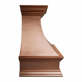 Fobest Handmade Custom Antique Copper Range Hood FCP-123 - Fobest Appliance