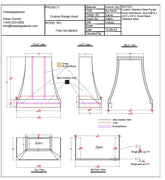 Fobest custom stainless steel range hood- custom link for Scott - Fobest Appliance