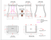Fobest Custom Copper Range Hood - Custom Link for Dave Thompson