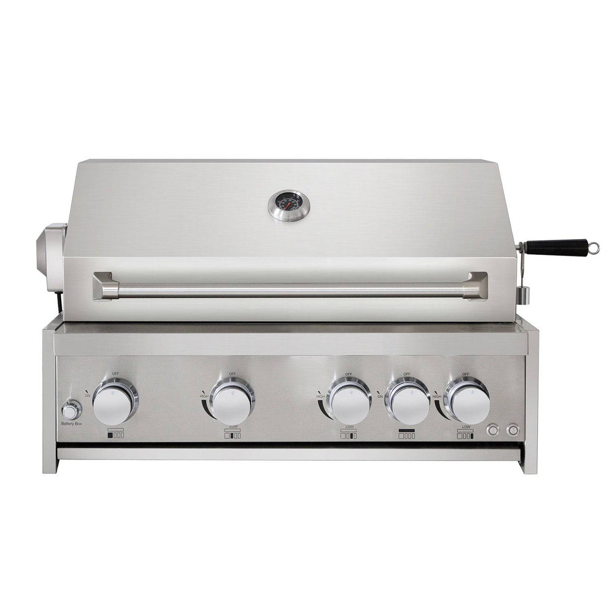 Fobest 32 Inch 4 Burners Stainless Steel Outdoor Gas BBQ Grill with Rotisserie - Gas BBQ Grill-Fobest Appliance