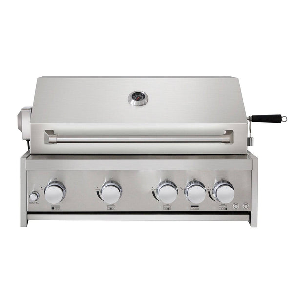 Home Fobest 32 Inch 4 Burners Stainless Steel Outdoor Gas BBQ Grill ...