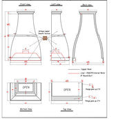 Fobest copper range hood- custom link for Joe - Fobest Appliance