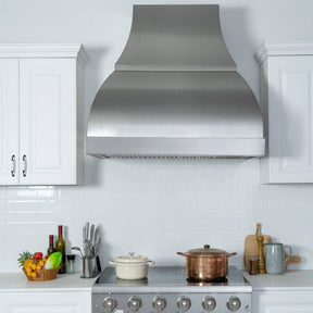 Fobest Bell Design Brushed Stainless Steel Range Hood FSS-62 - Stainless Steel Range Hood-Fobest Appliance