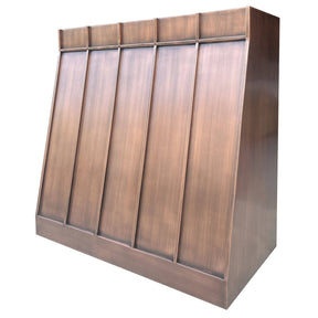 Fobest Box Design Custom Antique Copper Range Hood FCP-68 - Copper Range Hood-Fobest Appliance