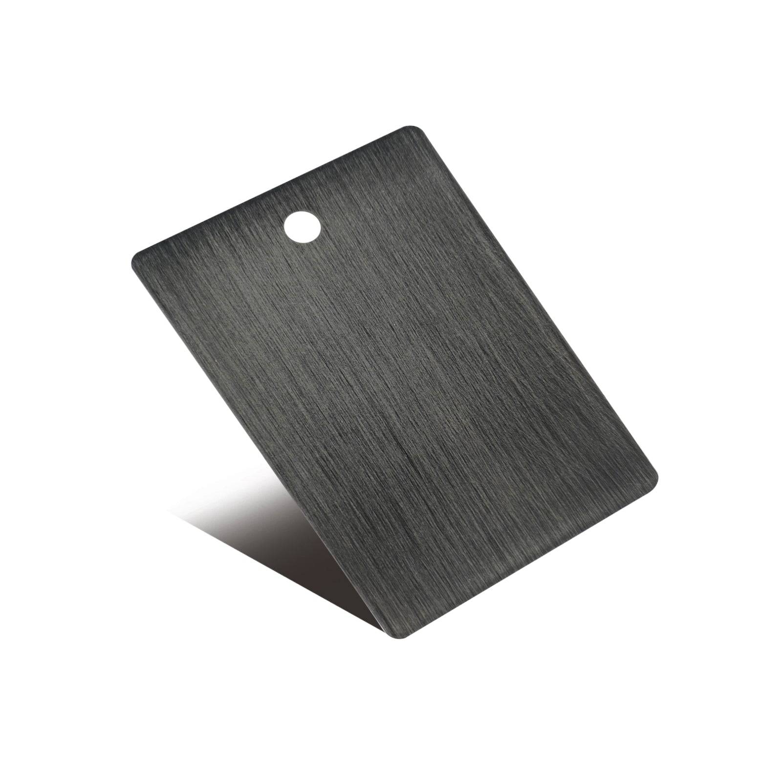 Fobest Brushed Grey Stianless Steel Sample - -Fobest Appliance