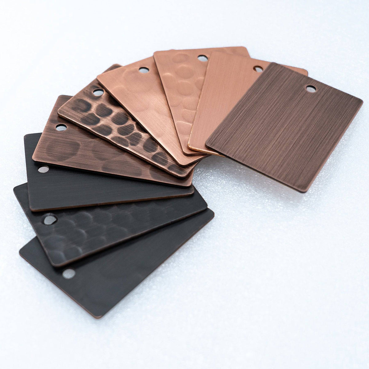 Fobest Copper Samples 9 packs (3 Colors x 3 Textures) - -Fobest Appliance