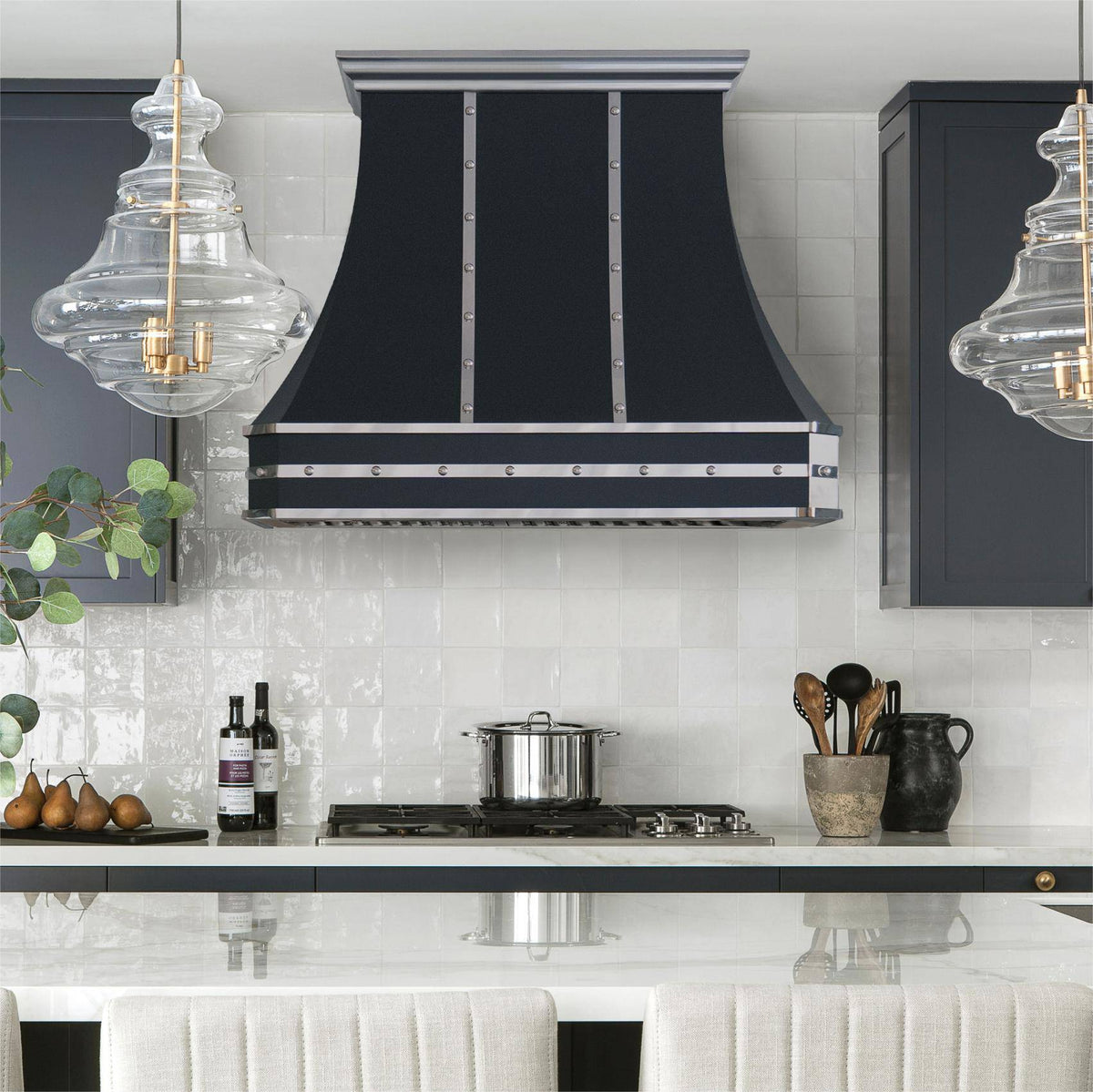 Fobest Black Range Hood with Elegant Design