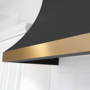 Fobest Custom Handcrafted Black Stainless Steel Range Hood FSS-119 - Stainless Steel Range Hood-Fobest Appliance