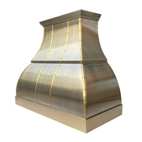 Fobest Custom Handcrafted Brushed Stainless Steel Range Hood FSS-50 - Stainless Steel Range Hood-Fobest Appliance