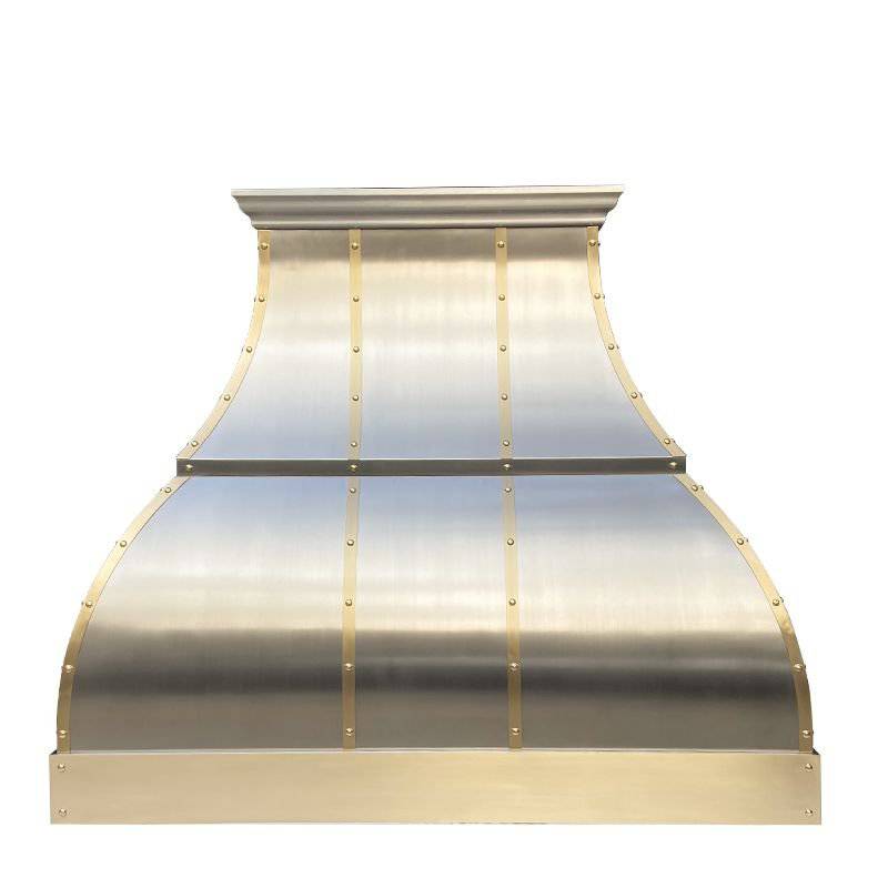 Fobest Custom Handcrafted Brushed Stainless Steel Range Hood FSS-50 - Stainless Steel Range Hood-Fobest Appliance